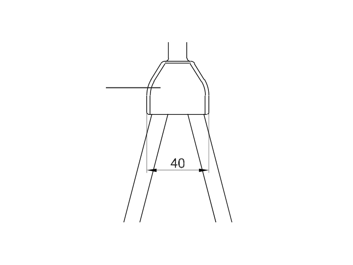 Manufacturer drawing: DEMAG KBK II/II-L/II-H Flat-Cable Slider